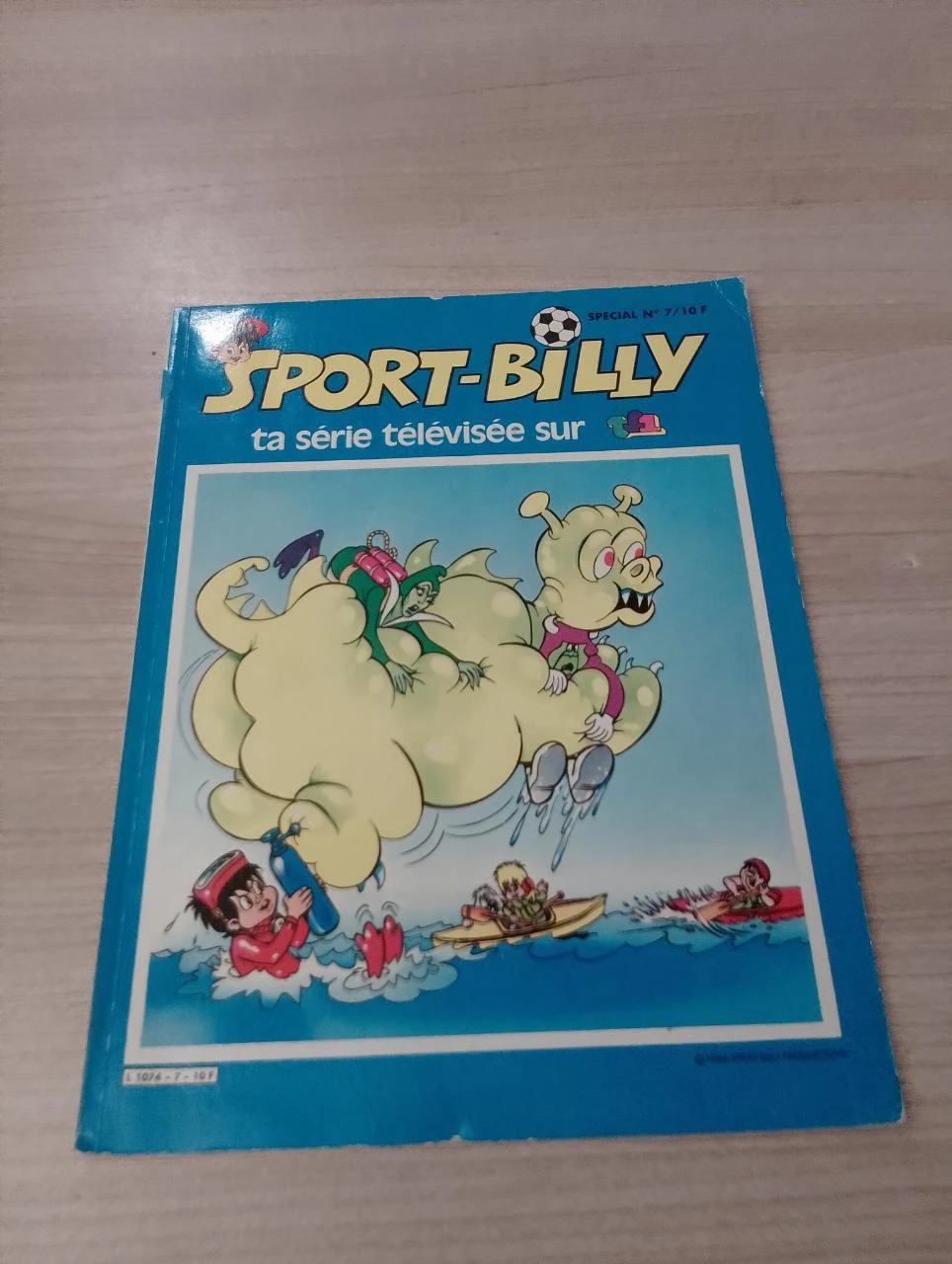 Sport-billy n° 7, ta série télévisée sur tf1